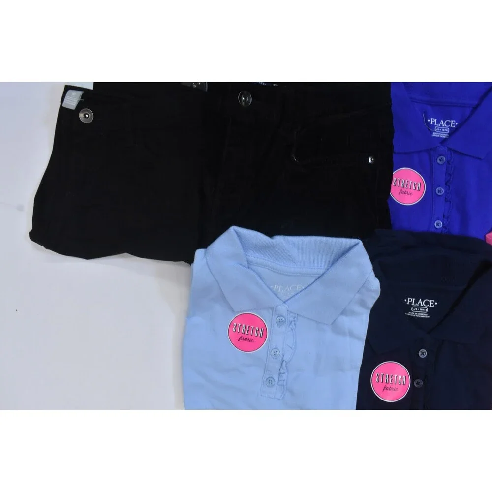 The Childrens Place Lot Of 15 Girls Size Large 10/12 Mixed Season Tops Bottoms